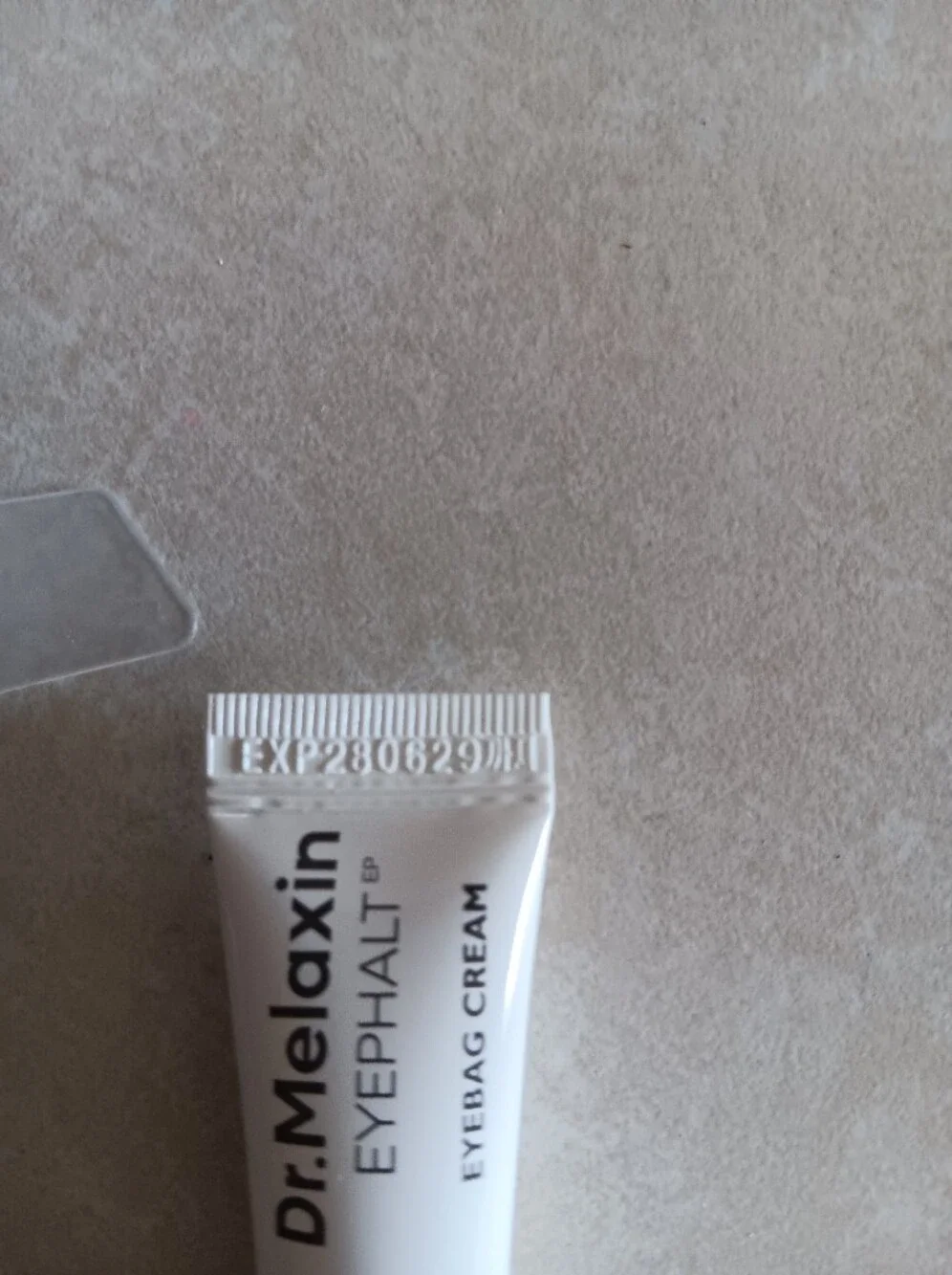 Dr. Melaxin Eyephalt Eyebag Cream Expires 2028 10g.